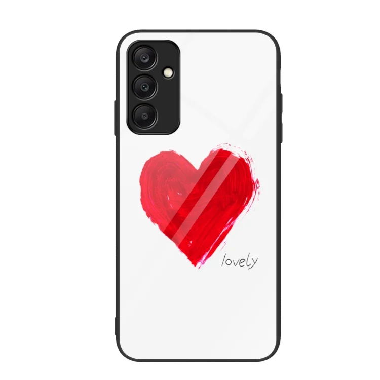 Colorful Painted Glass Phone Case, For Samsung Galaxy A25 5G
