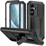 R-JUST Sliding Camera Life Waterproof Holder Phone Case, For Samsung Galaxy S24+ 5G, For Samsung Galaxy S24 5G