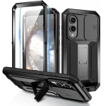 R-JUST Sliding Camera Life Waterproof Holder Phone Case, For Samsung Galaxy S25 Edge 5G, For Samsung Galaxy S25 5G, For Samsung Galaxy S25+ 5G, For Samsung Galaxy S25 Ultra 5G...