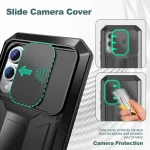 R-JUST Sliding Camera Life Waterproof Holder Phone Case, For Samsung Galaxy S25 Edge 5G, For Samsung Galaxy S25 5G, For Samsung Galaxy S25+ 5G, For Samsung Galaxy S25 Ultra 5G... - Image 7