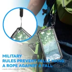 R-JUST Life Waterproof Dustproof Shockproof Holder Phone Case, For Samsung Galaxy S25 Edge 5G, For Samsung Galaxy S25 Ultra 5G, For Samsung Galaxy S24 Ultra 5G - Image 3