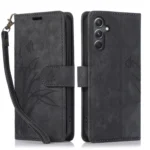 Orchid Butterfly Embossed Leather Phone Case, For Samsung Galaxy A15 4G, For Samsung Galaxy A05 4G, For Samsung Galaxy A05s 4G