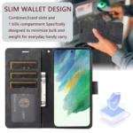 Orchid Butterfly Embossed Leather Phone Case, For Samsung Galaxy A15 4G, For Samsung Galaxy A05 4G, For Samsung Galaxy A05s 4G - Image 4