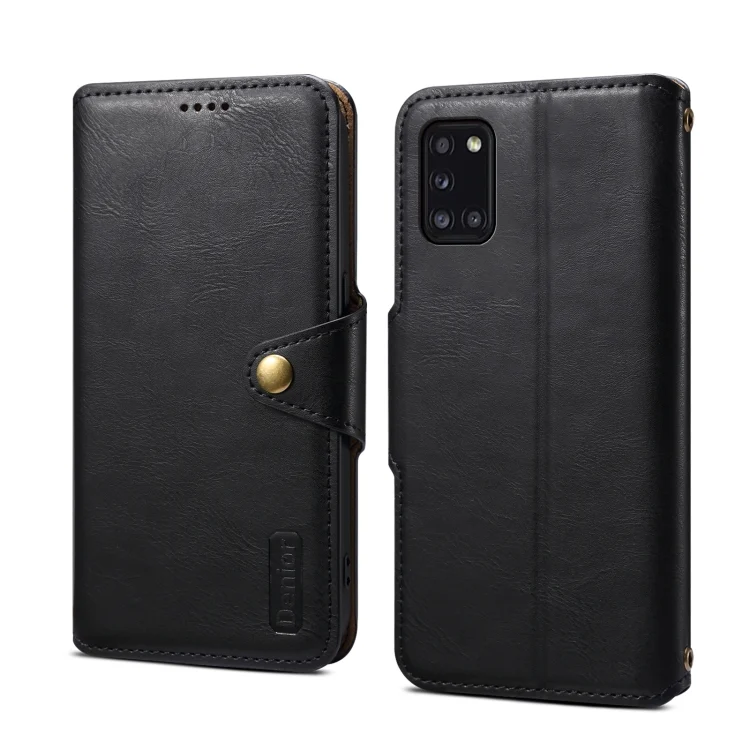Denior Cowhide Texture Wallet Style Leather Phone Case, For Samsung Galaxy A31 4G, For Samsung Galaxy A51 4G