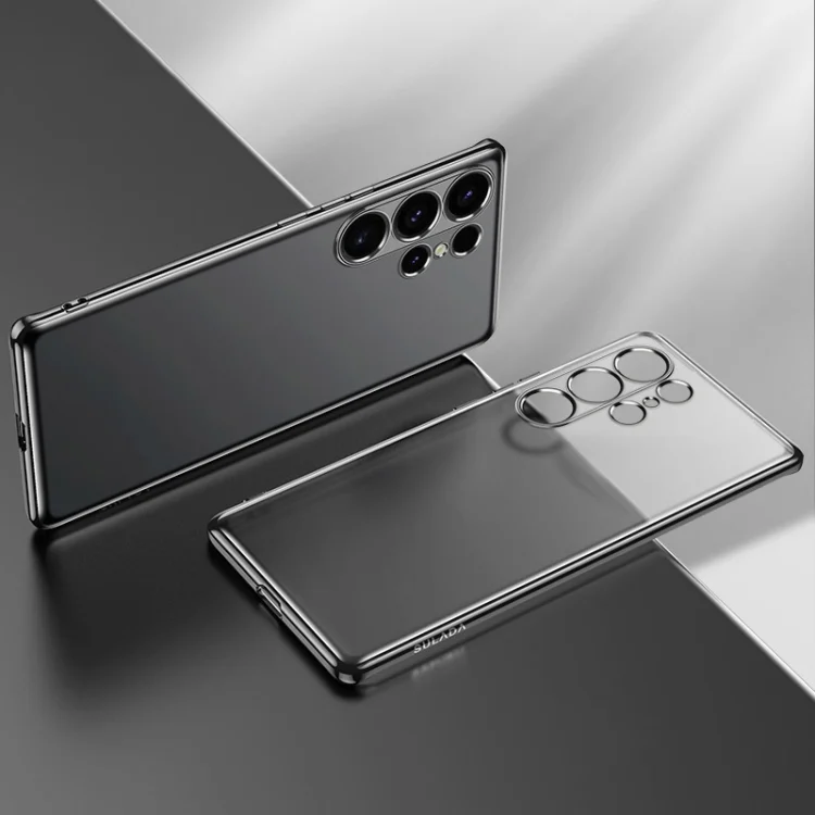 SULADA Electroplating Frosted TPU Phone Case, For Samsung Galaxy S24 Ultra 5G, For Samsung Galaxy S24+ 5G, For Samsung Galaxy S24 5G