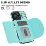 YM007 Ring Holder Card Bag Skin Feel Phone Case, For iPhone 11 Pro, For iPhone X / XS, For iPhone XR - Image 4