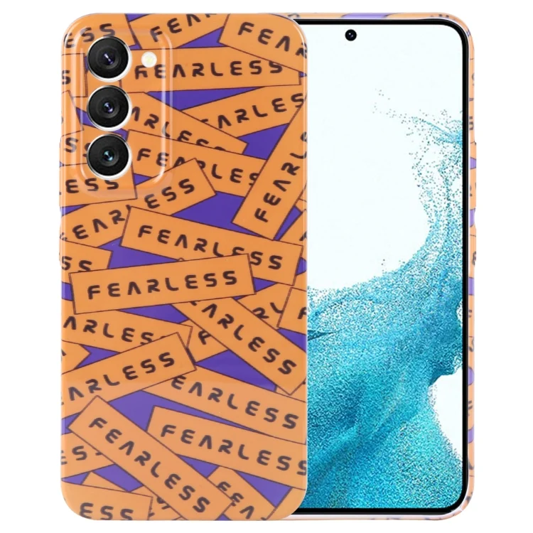 Painted Pattern Precise Hole PC Phone Case, For Samsung Galaxy S22 5G