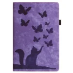 Butterfly Cat Embossing Leather Tablet Case, For Samsung Galaxy Tab S9 FE+ / S9+ / S8+, For Samsung Galaxy Tab S9 Ultra / S8 Ultra - Image 2