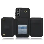 YM006 Skin Feel Zipper Card Bag Phone Case with Dual Lanyard, For Samsung Galaxy S21 5G, For Samsung Galaxy S21+ 5G - Image 4