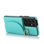 YM007 Ring Holder Card Bag Skin Feel Phone Case, For Samsung Galaxy S21 Ultra 5G, For Samsung Galaxy A51 4G - Image 5