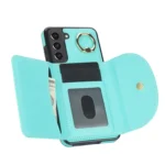 YM007 Ring Holder Card Bag Skin Feel Phone Case, For Samsung Galaxy S21 FE 5G, For Samsung Galaxy A72 4G / 5G, For Samsung Galaxy A52 4G / 5G - Image 4