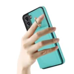 YM007 Ring Holder Card Bag Skin Feel Phone Case, For Samsung Galaxy S21 FE 5G, For Samsung Galaxy A72 4G / 5G, For Samsung Galaxy A52 4G / 5G - Image 6