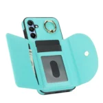 YM007 Ring Holder Card Bag Skin Feel Phone Case, For Samsung Galaxy A15 4G / 5G, For Samsung Galaxy A55 5G, For Samsung Galaxy S24 Ultra 5G - Image 4