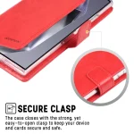 GOOSPERY BLUE MOON Crazy Horse Texture Leather Phone Case, For Samsung Galaxy S24 Ultra 5G, For Samsung Galaxy S24+ 5G - Image 7