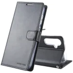 GOOSPERY BLUE MOON Crazy Horse Texture Leather Phone Case, For Samsung Galaxy S24 5G