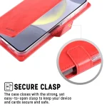 GOOSPERY BLUE MOON Crazy Horse Texture Leather Phone Case, For Samsung Galaxy S24 5G - Image 7