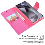 GOOSPERY CANVAS DIARY Fabric Texture Flip Leather Phone Case, For Samsung Galaxy S24 Ultra 5G, For Samsung Galaxy S24+ 5G, For Samsung Galaxy S24 5G - Image 6