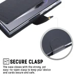 GOOSPERY FANCY DIARY Cross Texture Leather Phone Case, For Samsung Galaxy S24 Ultra 5G, For Samsung Galaxy S24+ 5G, For Samsung Galaxy S24 5G - Image 7