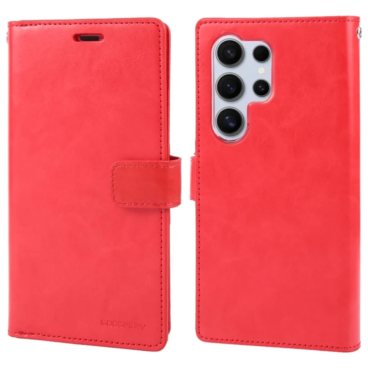 GOOSPERY MANSOOR DIARY 9 Card Slots Leather Phone Case, For Samsung Galaxy S24 Ultra 5G, For Samsung Galaxy S24+ 5G, For Samsung Galaxy S24 5G