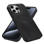 Litchi Leather Skin Card Slots Phone Case, For iPhone 11, For iPhone 11 Pro - Image 2