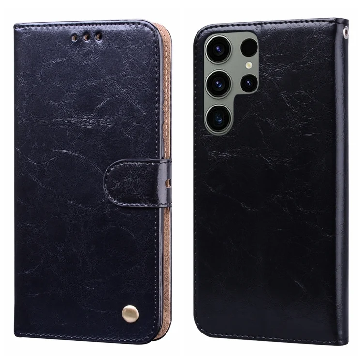 Oil Wax Texture Shockproof Flip Leather Phone Case, ForSamsung Galaxy S24 Ultra, For Samsung Galaxy S24+, For Samsung Galaxy S24, For Samsung Galaxy A04 / A04s