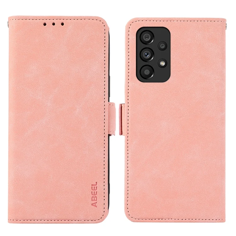 ABEEL Frosted Magnetic RFID Leather Phone Case, For Samsung Galaxy A23 5G / 4G, For Samsung Galaxy A34 5G, For Samsung Galaxy A54 5G