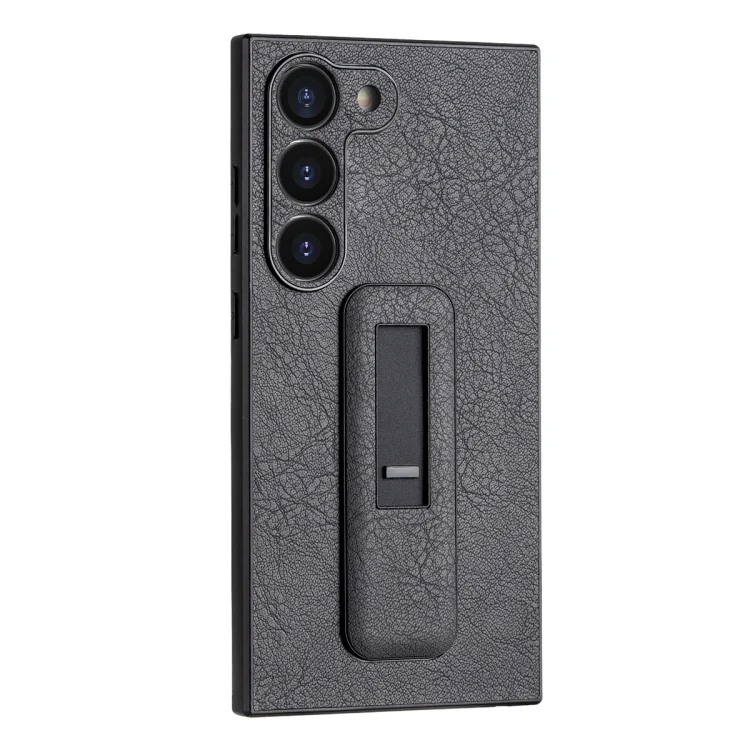 PU Leather Push-pull Bracket Shockproof Phone Case, For Samsung Galaxy S22 5G, For Samsung Galaxy S21 5G