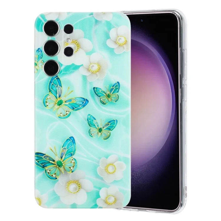 Colorful Painting Pattern TPU Phone Case, For Samsung Galaxy S23 Ultra 5G, For Samsung Galaxy S23+ 5G