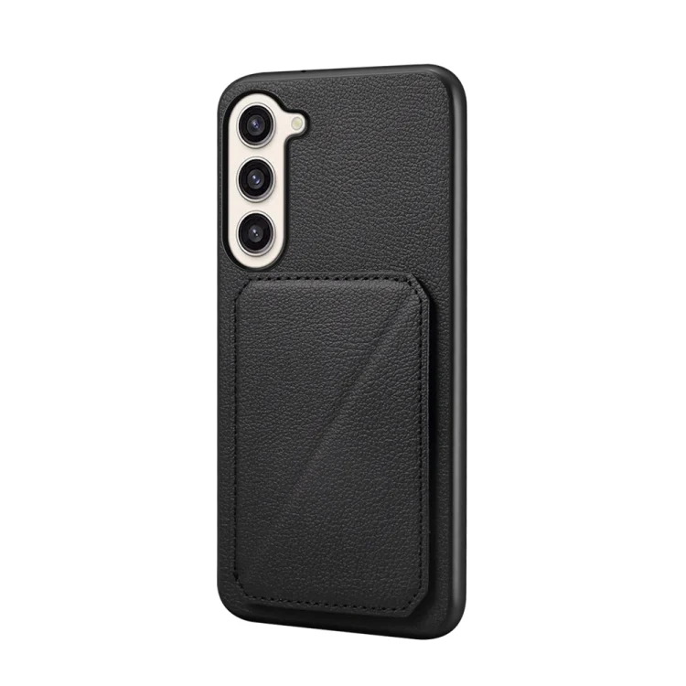 D04 Calf Texture Dual Card Slot Holder Phone Case, For Samsung Galaxy S23+ 5G, For Samsung Galaxy S23 5G, For Samsung Galaxy A23, For Samsung Galaxy A53 5G, For Samsung Galaxy A33 5G