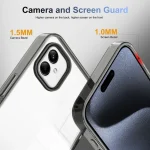 2.5mm Anti-slip Clear Acrylic Hybrid TPU Phone Case, For Samsung Galaxy A05e, For Samsung Galaxy A55 5G, For Samsung Galaxy A35 5G, For Samsung Galaxy S24 Ultra 5G, For Samsung Galaxy S24+ 5G... - Image 2
