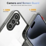 2.5mm Anti-slip Clear Acrylic Hybrid TPU Phone Case, For Samsung Galaxy S23 FE 5G, For Samsung Galaxy A24 4G, For Samsung Galaxy A14 4G / 5G, For Samsung Galaxy A34 5G, For Samsung Galaxy A54 5G... - Image 2
