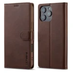 LC.IMEEKE Calf Texture Horizontal Flip Leather Case, For iPhone 16 Pro Max, iPhone 16e - Image 2
