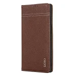 GEBEI Top-grain Horizontal Flip Leather Phone Case, For Samsung Galaxy S24 5G - Image 3