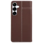 GEBEI Top-grain Horizontal Flip Leather Phone Case, For Samsung Galaxy S25 5G, For Samsung Galaxy S25+ 5G, For Samsung Galaxy S25 Ultra 5G, For Samsung Galaxy S24 Ultra 5G, For Samsung Galaxy S24+ 5G - Image 4