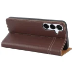 GEBEI Top-grain Horizontal Flip Leather Phone Case, For Samsung Galaxy S25 5G, For Samsung Galaxy S25+ 5G, For Samsung Galaxy S25 Ultra 5G, For Samsung Galaxy S24 Ultra 5G, For Samsung Galaxy S24+ 5G - Image 6