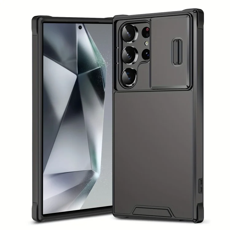 Sliding Camshield TPU + PC Phone Case, For Samsung Galaxy S24 Ultra 5G, For Samsung Galaxy S24+ 5G, For Samsung Galaxy S24 5G, For Samsung Galaxy A15