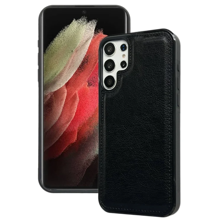 Cowhide Texture Back Cover Phone Case, For Samsung Galaxy S21 Ultra 5G