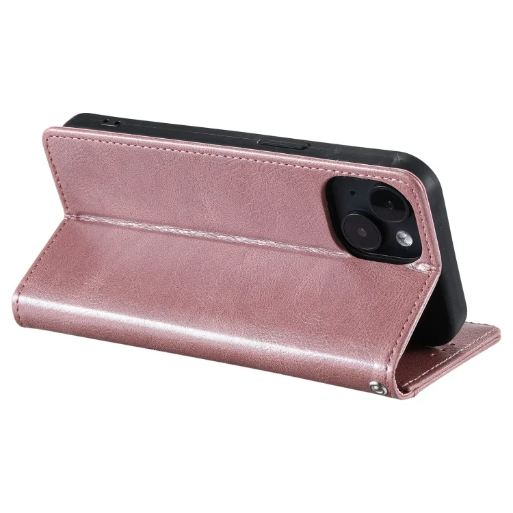 EDA006446012A_4.webp Simple 6-Card Wallet Leather Phone Case, For iPhone 13, For iPhone 13 mini - Image 5
