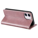 Simple 6-Card Wallet Leather Phone Case, For iPhone 11, For iPhone 11 Pro - Image 5
