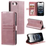 Simple 6-Card Wallet Leather Phone Case, For iPhone 16e, For iPhone 16 Pro Max