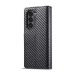 LC.IMEEKE Carbon Fiber Leather Phone Case, For Samsung Galaxy Z Fold7 5G, For Samsung Galaxy Z Flip7 5G, For Samsung Galaxy Z Flip6 5G, For Samsung Galaxy Z Fold6 5G - Image 3