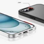 Armor Clear TPU Hard PC Phone Case, iPhone 16e - Image 4