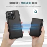 JEEHOOD J05 Business Magnetic Style RFID Leather Phone Case, For iPhone 15, For iPhone 14 Plus, For iPhone 14, For iPhone 14 Pro - Image 4