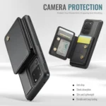 JEEHOOD J05 Business Magnetic Style RFID Leather Phone Case, For Samsung Galaxy S20 Ultra 5G, For Samsung Galaxy S20+ 5G, For Samsung Galaxy S20 5G, For Samsung Galaxy Note10 5G - Image 3