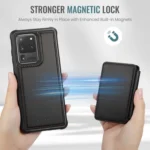 JEEHOOD J05 Business Magnetic Style RFID Leather Phone Case, For Samsung Galaxy S20 Ultra 5G, For Samsung Galaxy S20+ 5G, For Samsung Galaxy S20 5G, For Samsung Galaxy Note10 5G - Image 4