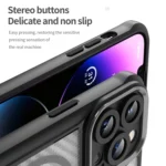 Carbon Fiber Texture MagSafe Translucent Phone Case, For iPhone 11, For iPhone 11 Pro - Image 6
