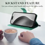 3D Butterfly Embossed Pattern Flip Leather Phone Case, For iPhone 16 Pro Max, For iPhone 16 Pro - Image 6