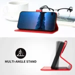 YX0070 Carbon Fiber Buckle Leather Phone Case with Lanyard, For Samsung Galaxy A40, For Samsung Galaxy A10 / M10 - Image 4