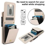 YM015 Crossbody Rhombic Card Bag RFID Phone Case, For Samsung Galaxy A55 5G, For Samsung Galaxy S24 Ultra 5G, For Samsung Galaxy S24+ 5G - Image 4