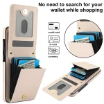 YM015 Crossbody Rhombic Card Bag RFID Phone Case, For Samsung Galaxy S24 5G, For Samsung Galaxy A14 4G / 5G, For Samsung Galaxy S23 Ultra 5G - Image 4
